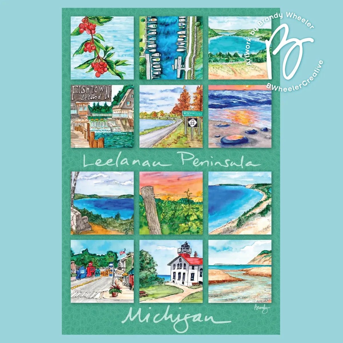 Leelanau Peninsula Gallery Poster