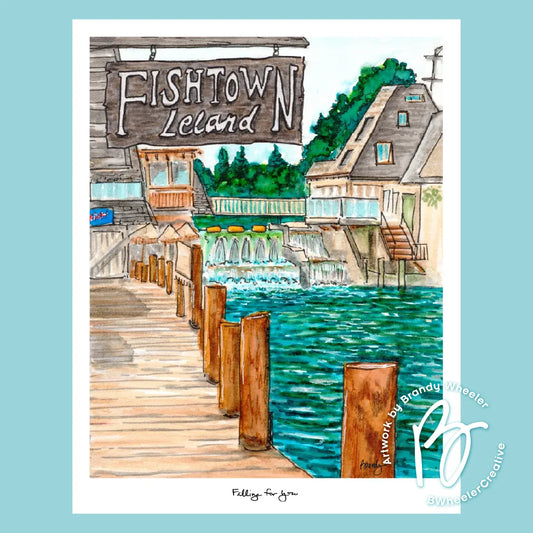 Falling for You Fishtown Fine Art Print