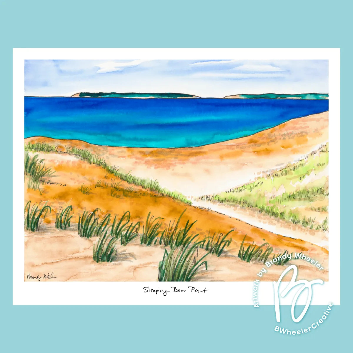 Sleeping Bear Point Fine Art Print