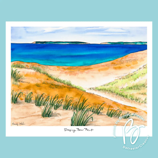 Sleeping Bear Point Fine Art Print