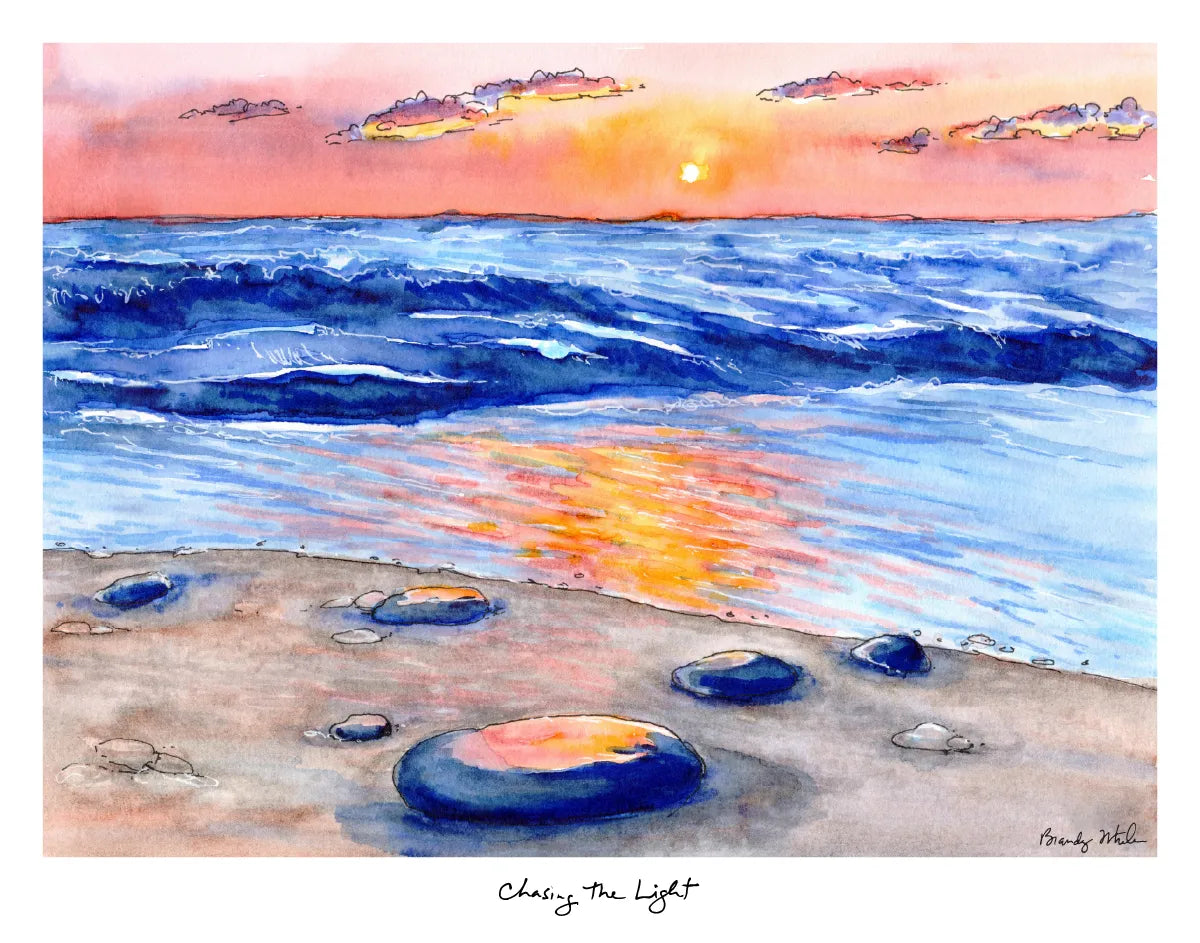 Chasing the Light Fine Art Print