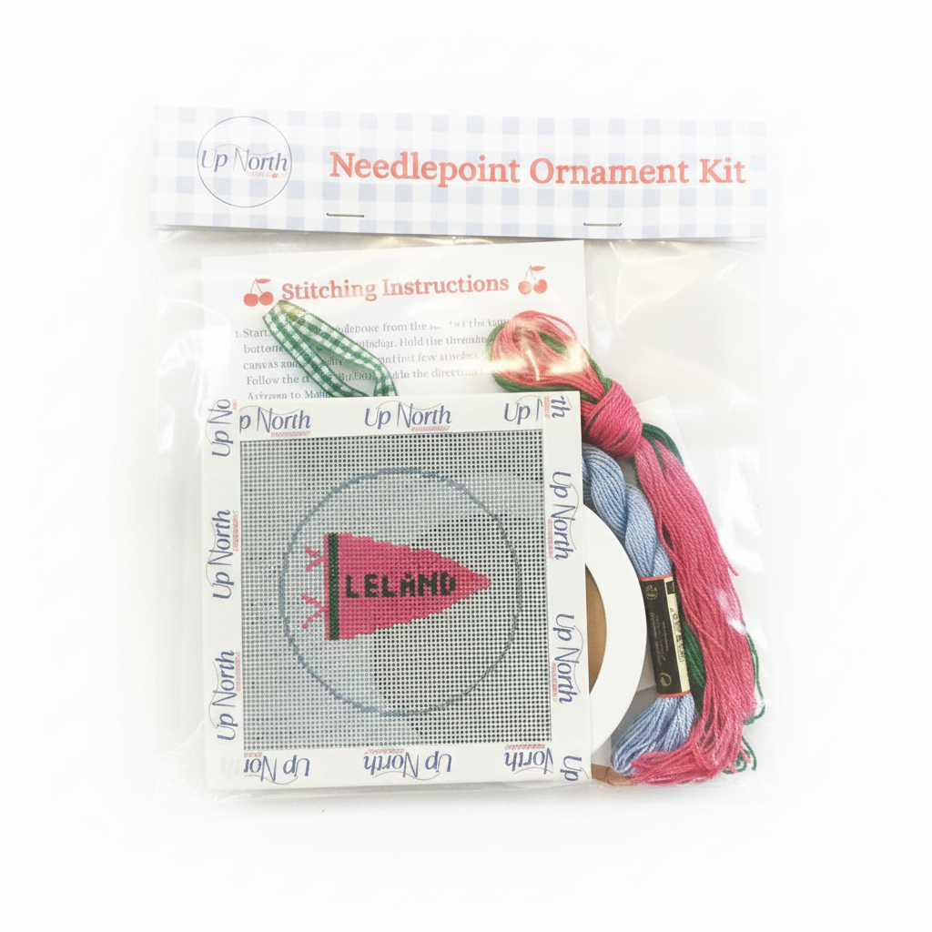 Leland Pennant Sailing Ornament Needlepoint Kit