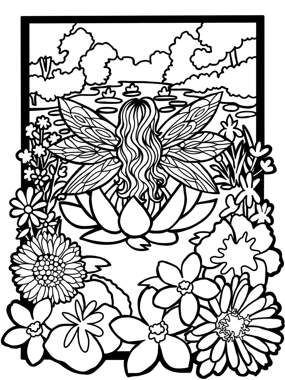 Fairy Scene- JoyJems Mosaic Craft Kit