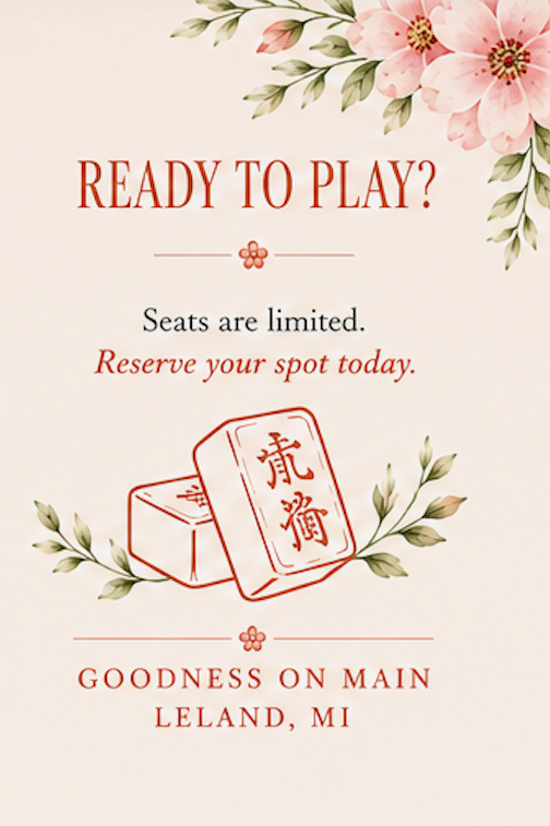 Beginner Mahjong Event Goodness on Main & Natalie
