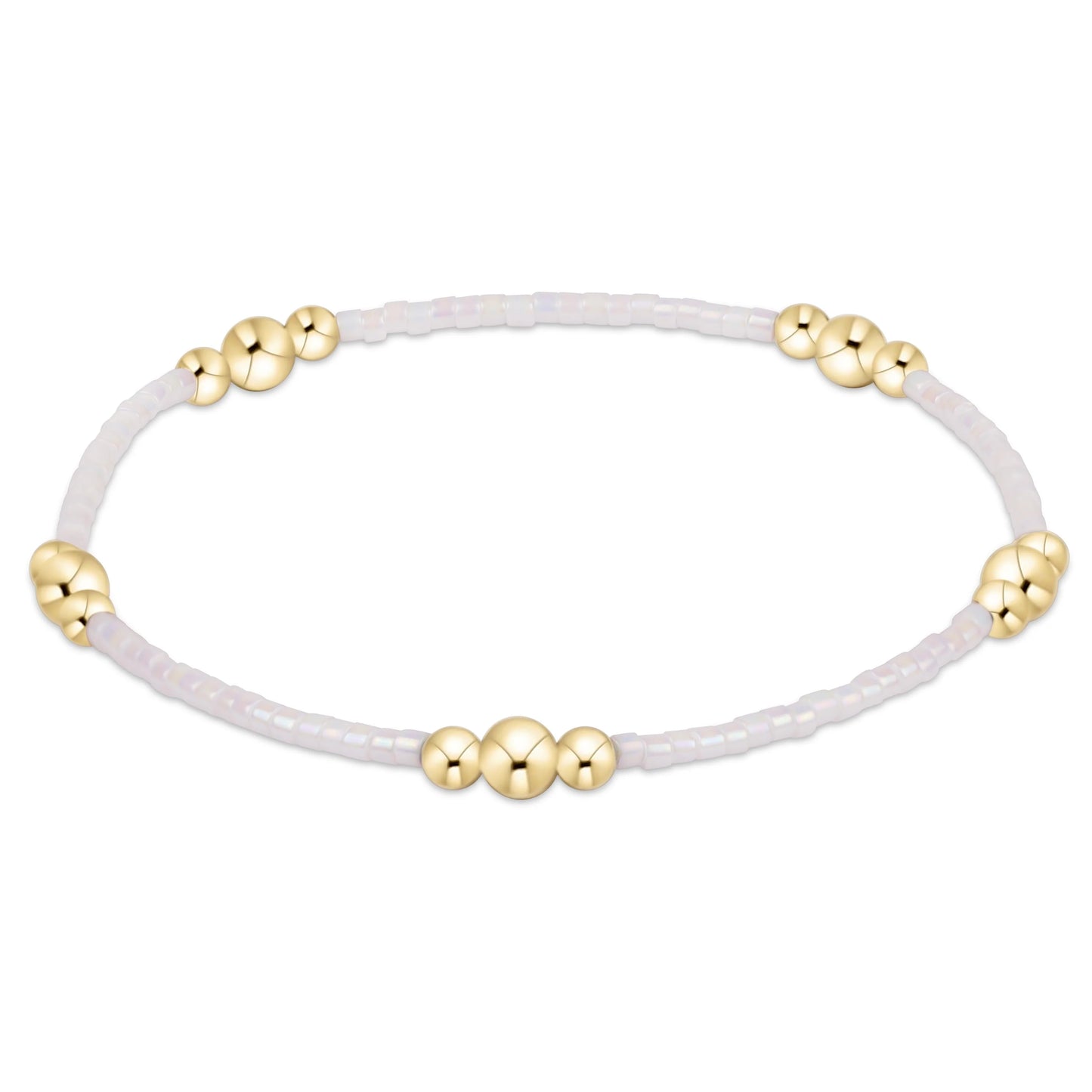 enewton Hope Purpose Gold Beaded Bracelet | Spring Summer Colors New! Stackable Waterproof Jewelry