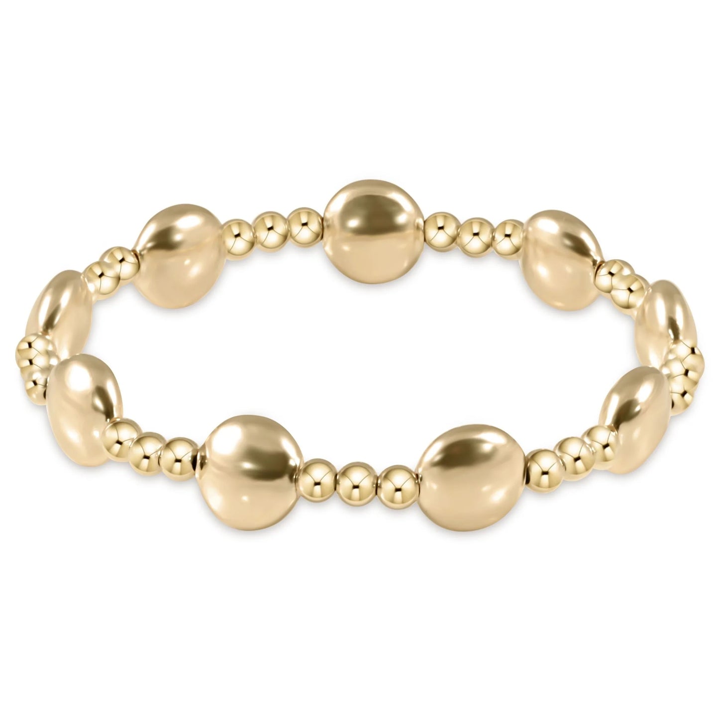 enewton- honesty sincerity gold 10mm bracelet
