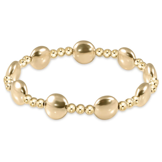 enewton- honesty sincerity gold 10mm bracelet