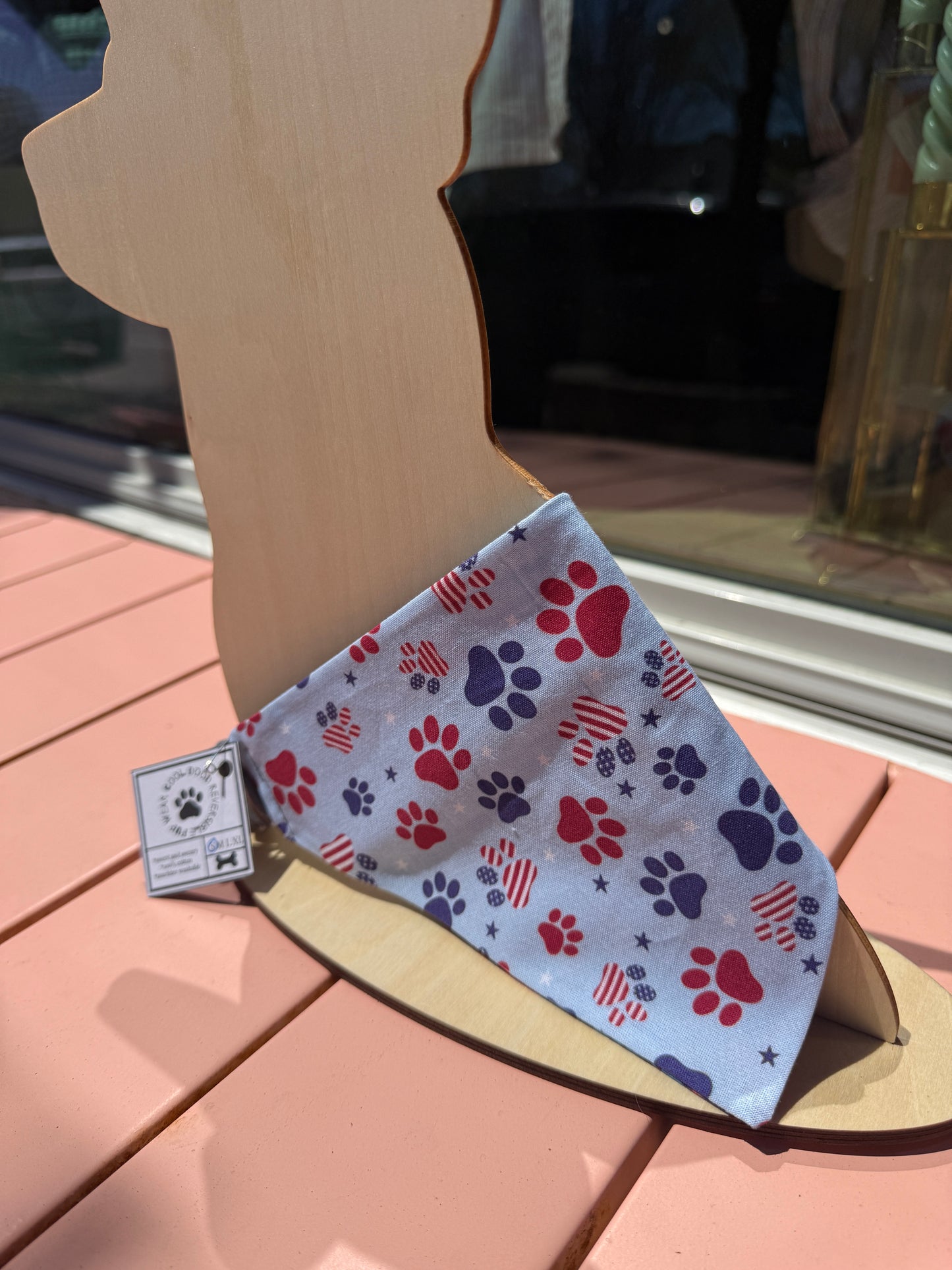 Doggy Bandana || Patriotic Paws Naughty Boom