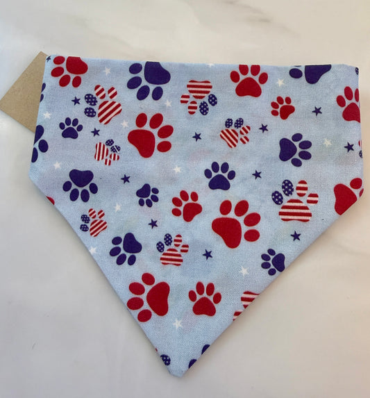Doggy Bandana || Patriotic Paws Nice BBQ