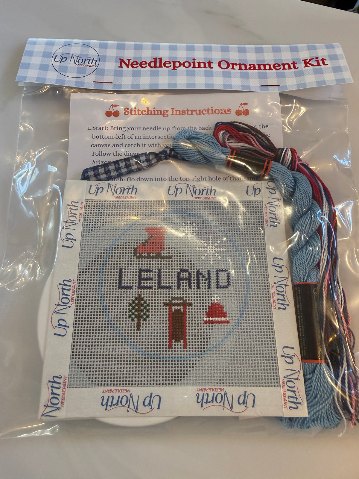 Leland Winter Ornament Needlepoint Kit