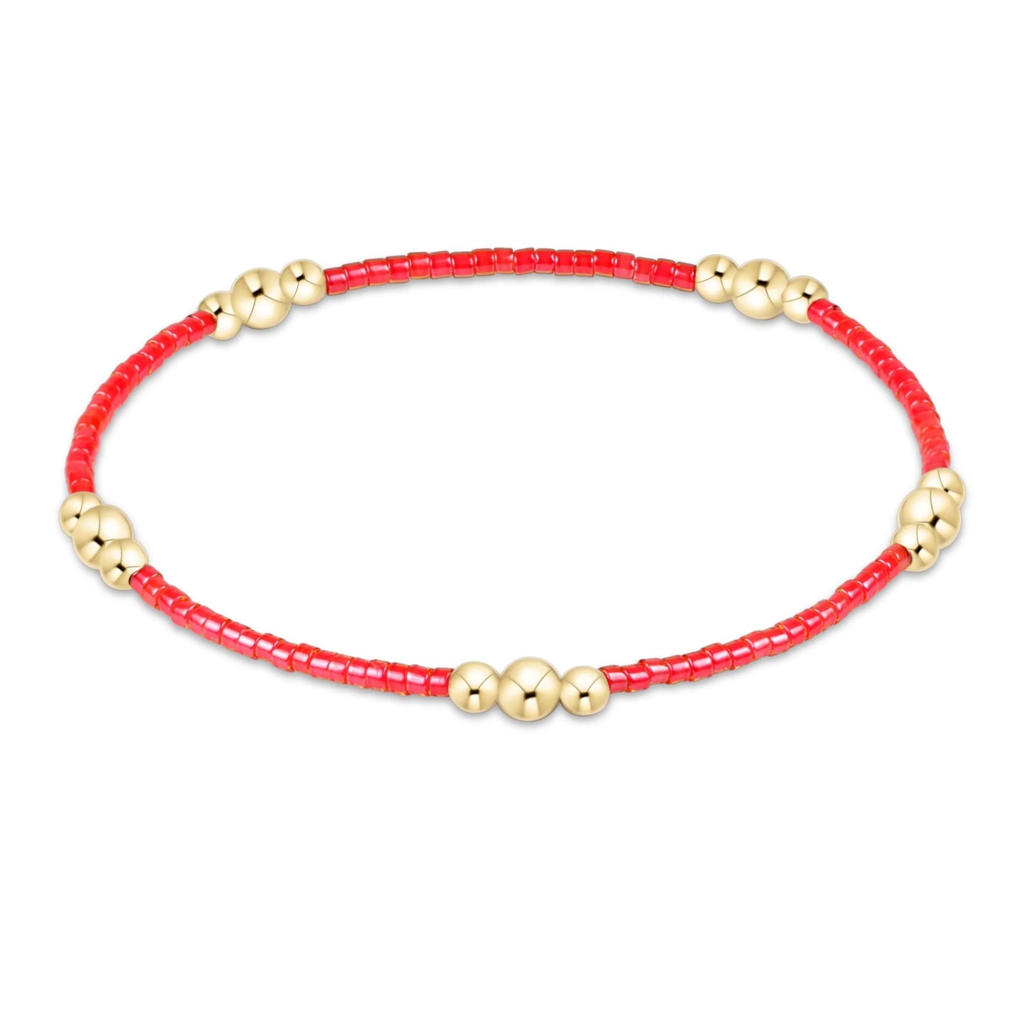 enewton Hope Purpose Gold Beaded Bracelet | Spring Summer Colors New! Stackable Waterproof Jewelry