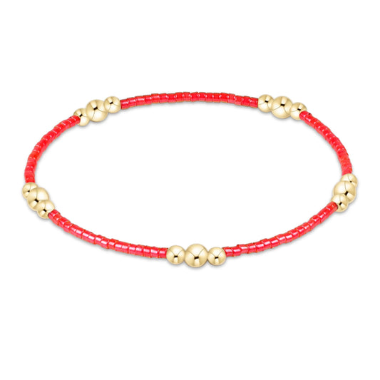 enewton Hope Purpose Gold Beaded Bracelet | Spring Summer Colors New! Stackable Waterproof Jewelry