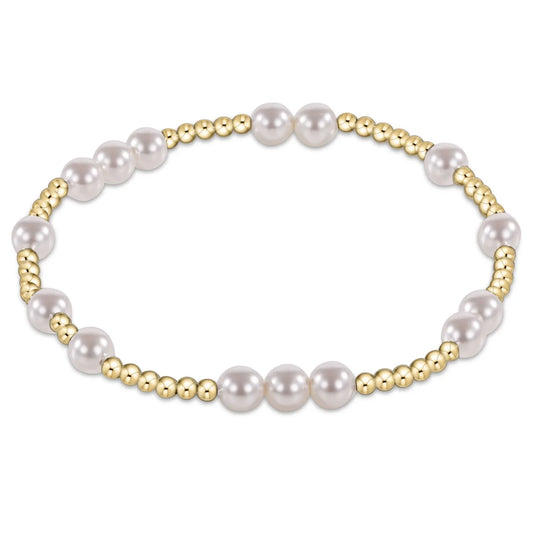 enewton extends - hope unwritten 5mm bead bracelet pearl