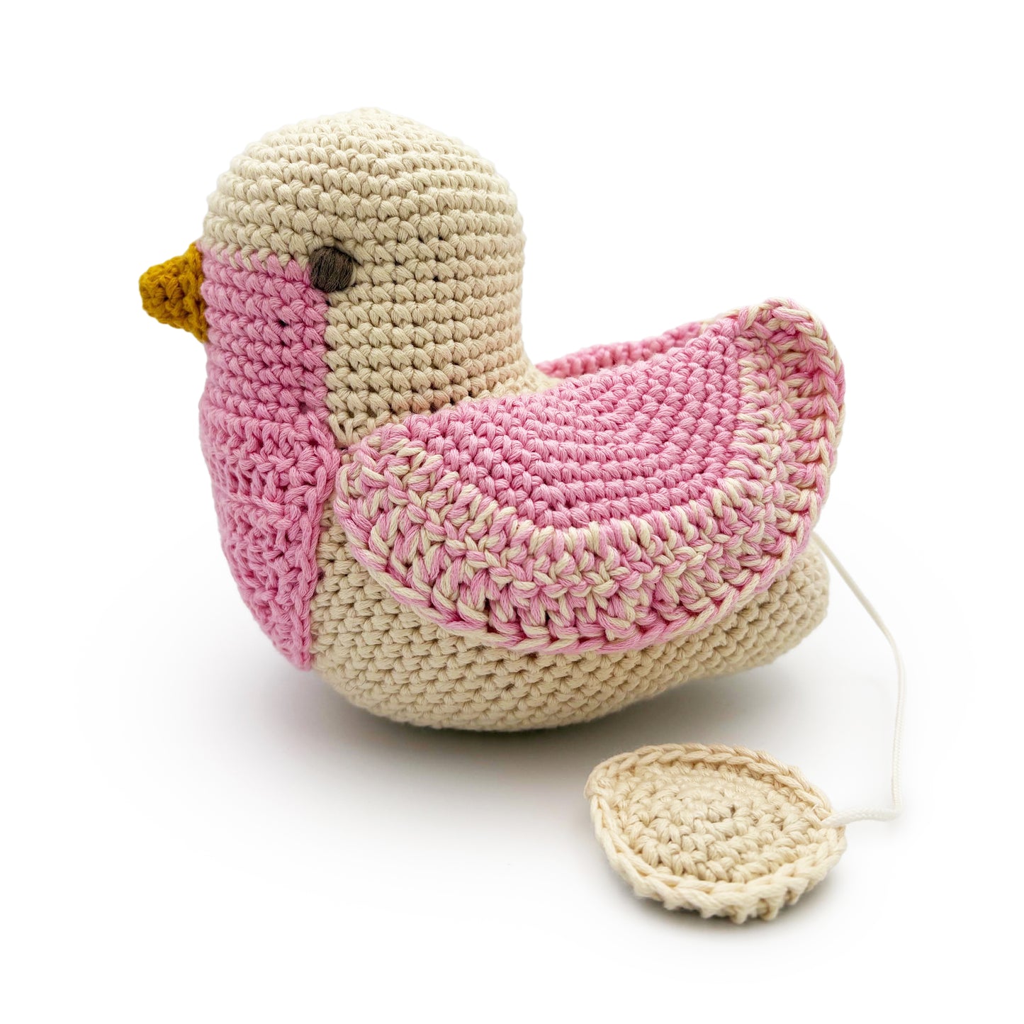 Pink Chickadee Musical Stuffy