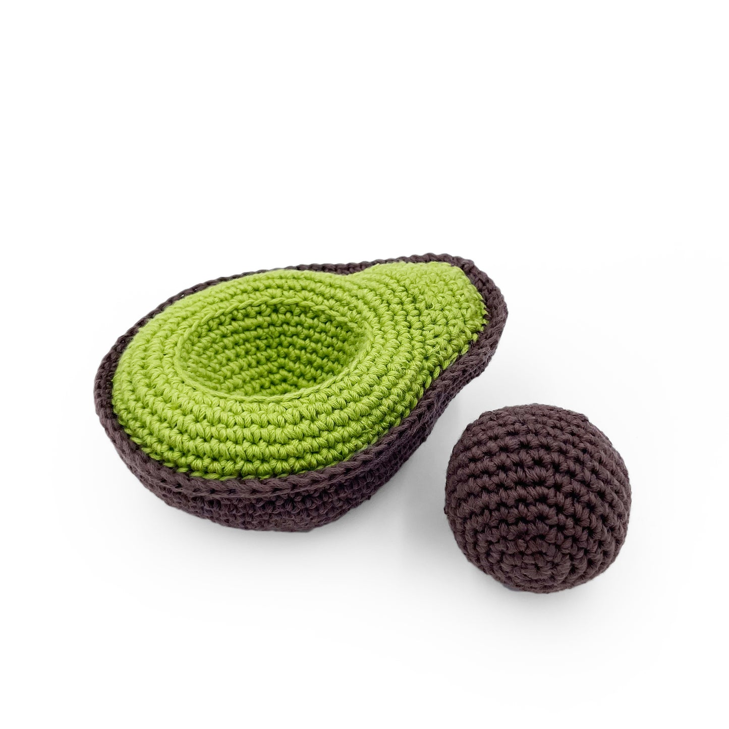 Avocado Baby Rattle and Toy