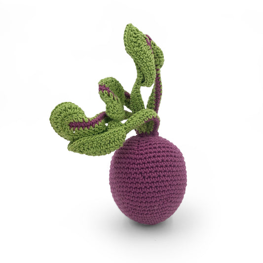 Beetroot Rattle Baby Toy