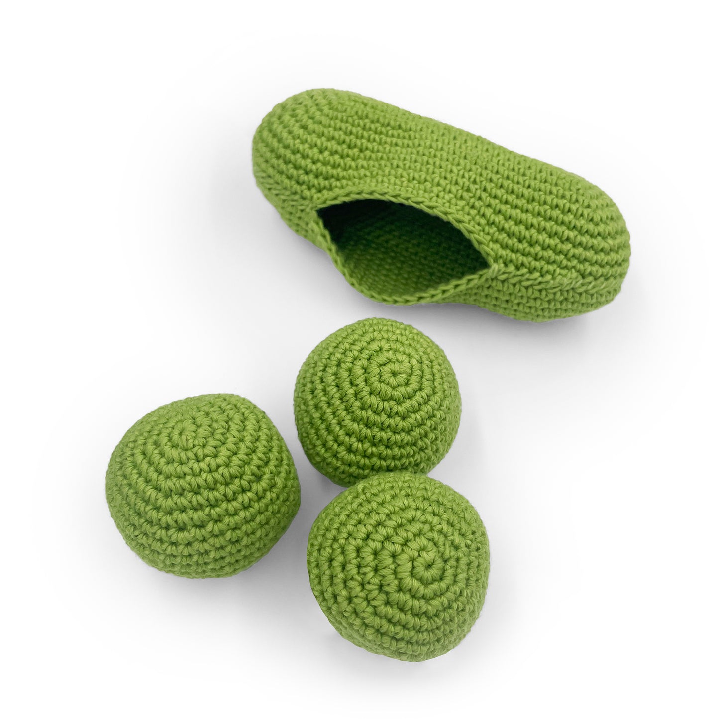 Peas in a Pod Baby Rattle & Toy
