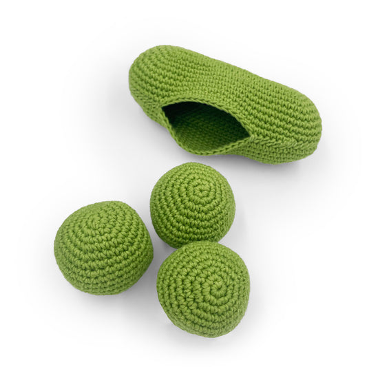 Peas in a Pod Baby Rattle & Toy