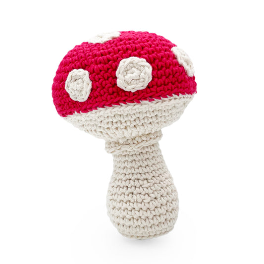 Mushroom Baby Toy & Rattle