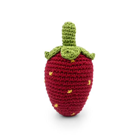 Strawberry Baby Rattle