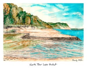 North Bar Outlet Fine Art Print