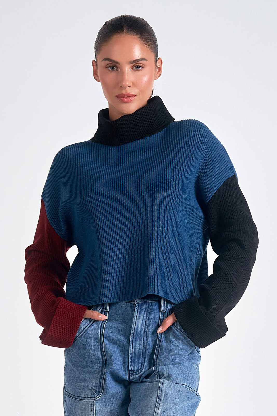 Color Block Sweater