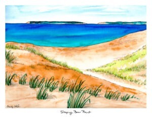 Sleeping Bear Point Fine Art Print