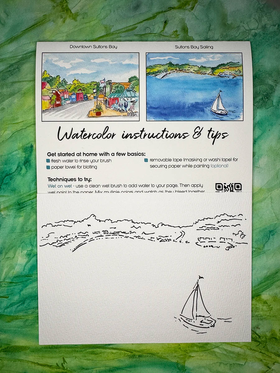Bwheeler Creative - Suttons Bay Art Kit