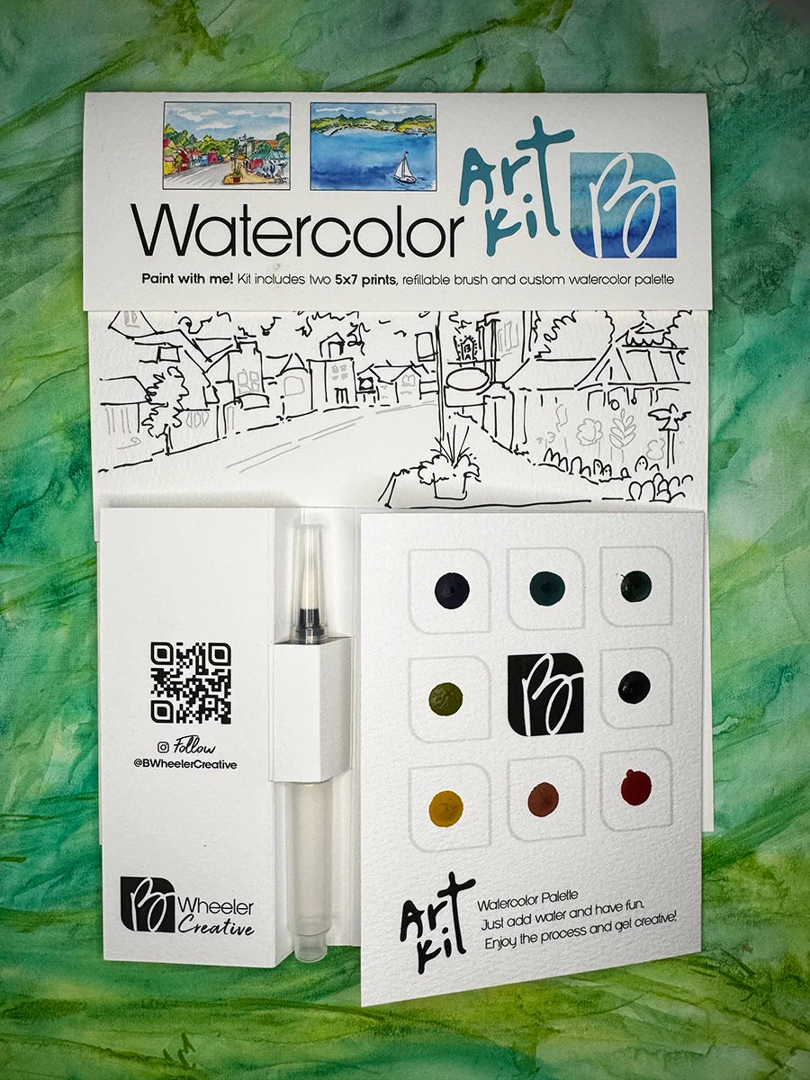 Bwheeler Creative - Suttons Bay Art Kit
