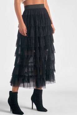 Layered Tulle Skirt