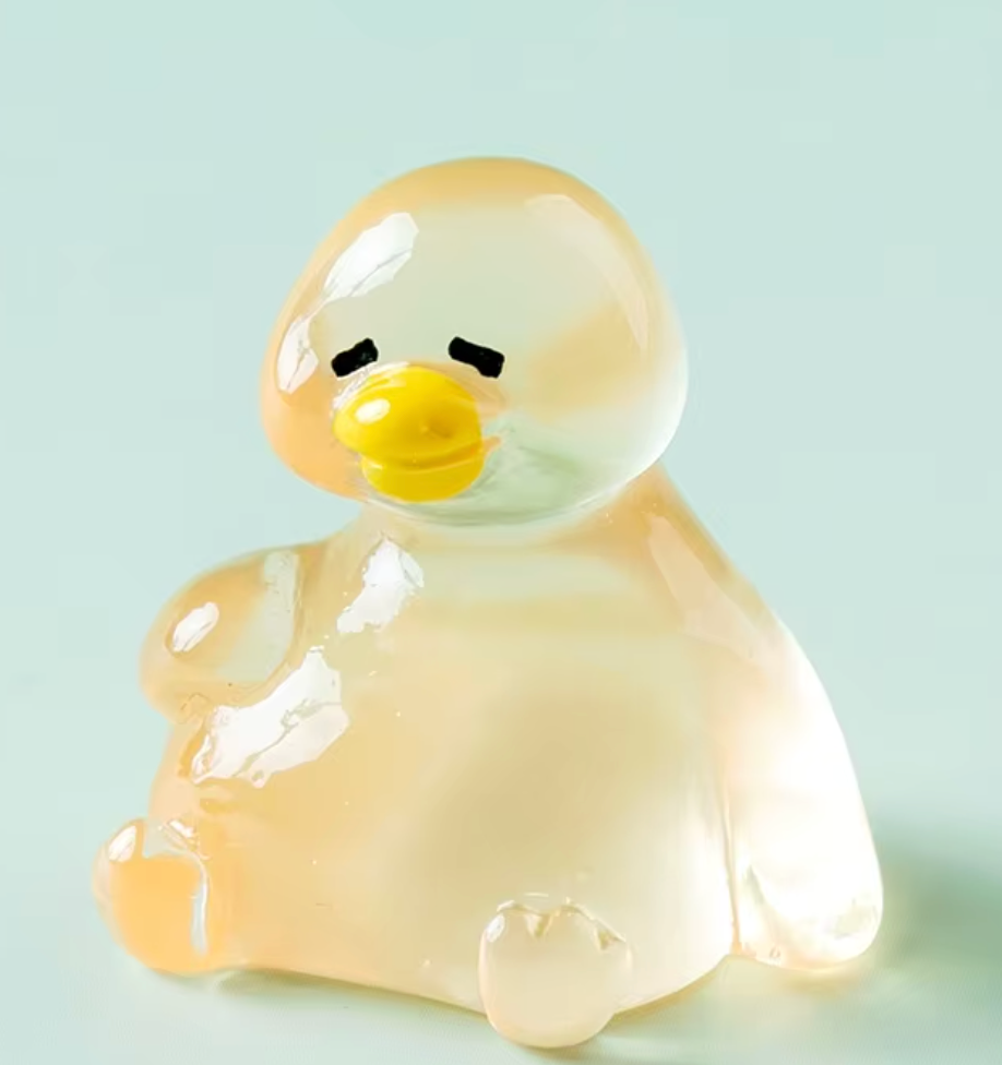Lazy Duckling Surprise Pull