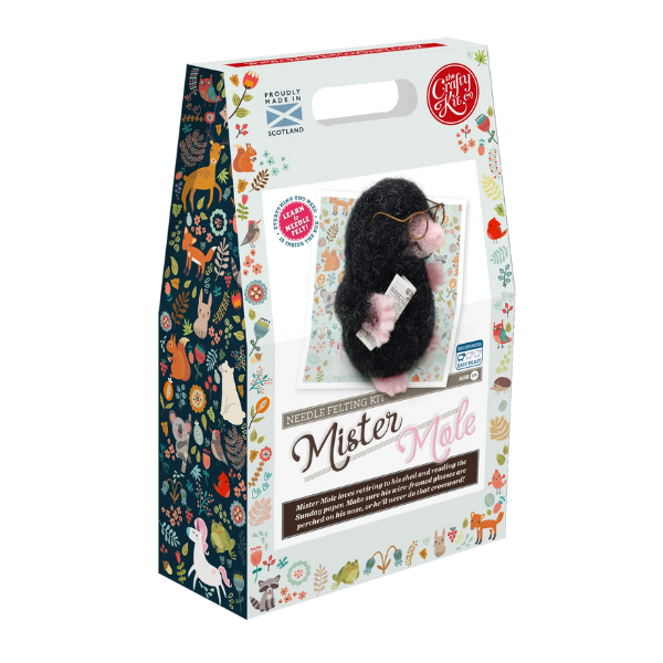 Mr Mole Needle Felting Craft Kit