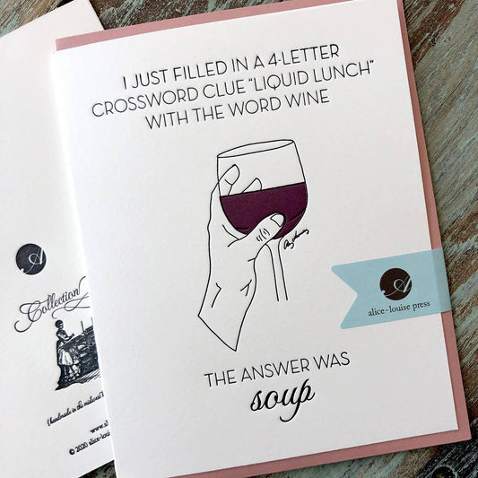 Wine Soup Card