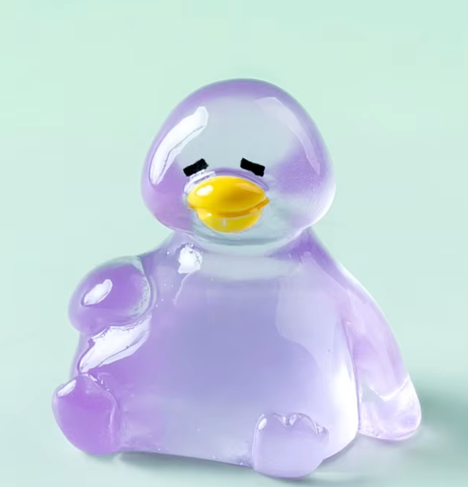 Lazy Duckling Surprise Pull