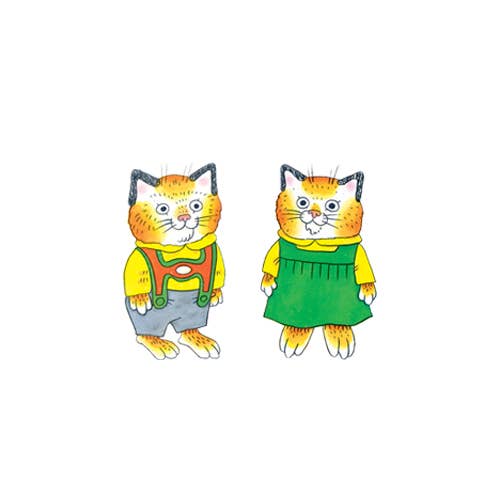 Huckle & Sally Cat RS Tattoo Pair