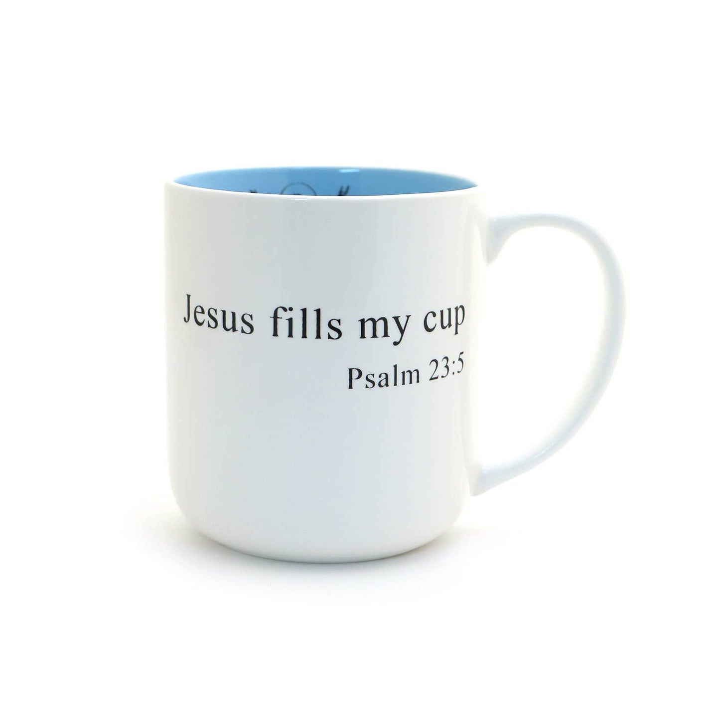Ta-Dah Jesus Mug, Jesus fills my cup, Wake Pray Slay