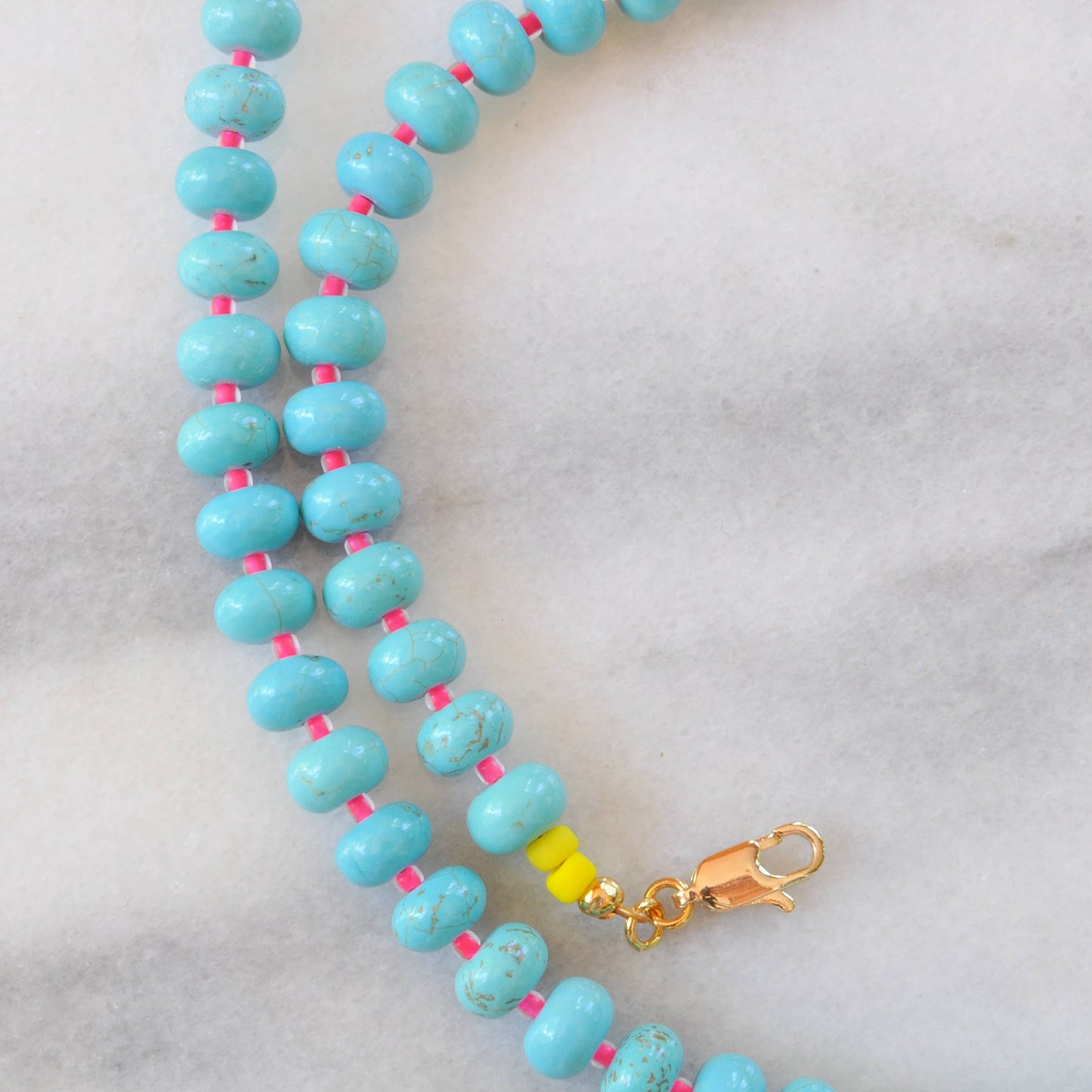 Turquoise Juice Gemstone Necklace