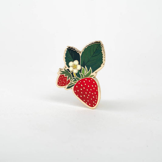 Strawberry Blossom Pin, Summer gifts