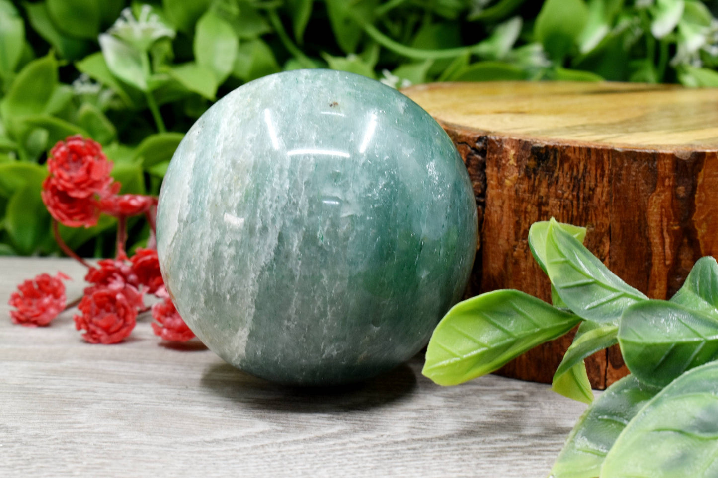 Green Aventurine| Crystal Ball | Healing Sphere