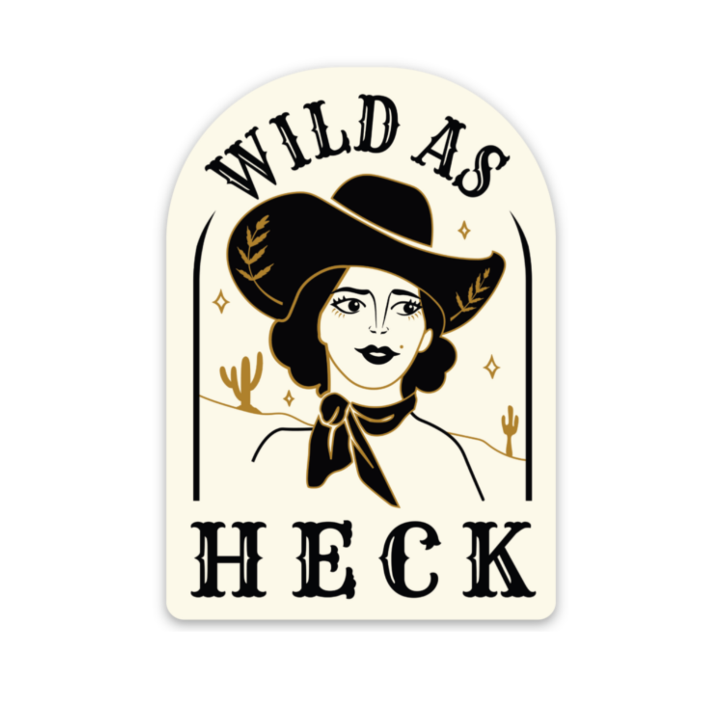 Wild As Heck Sticker