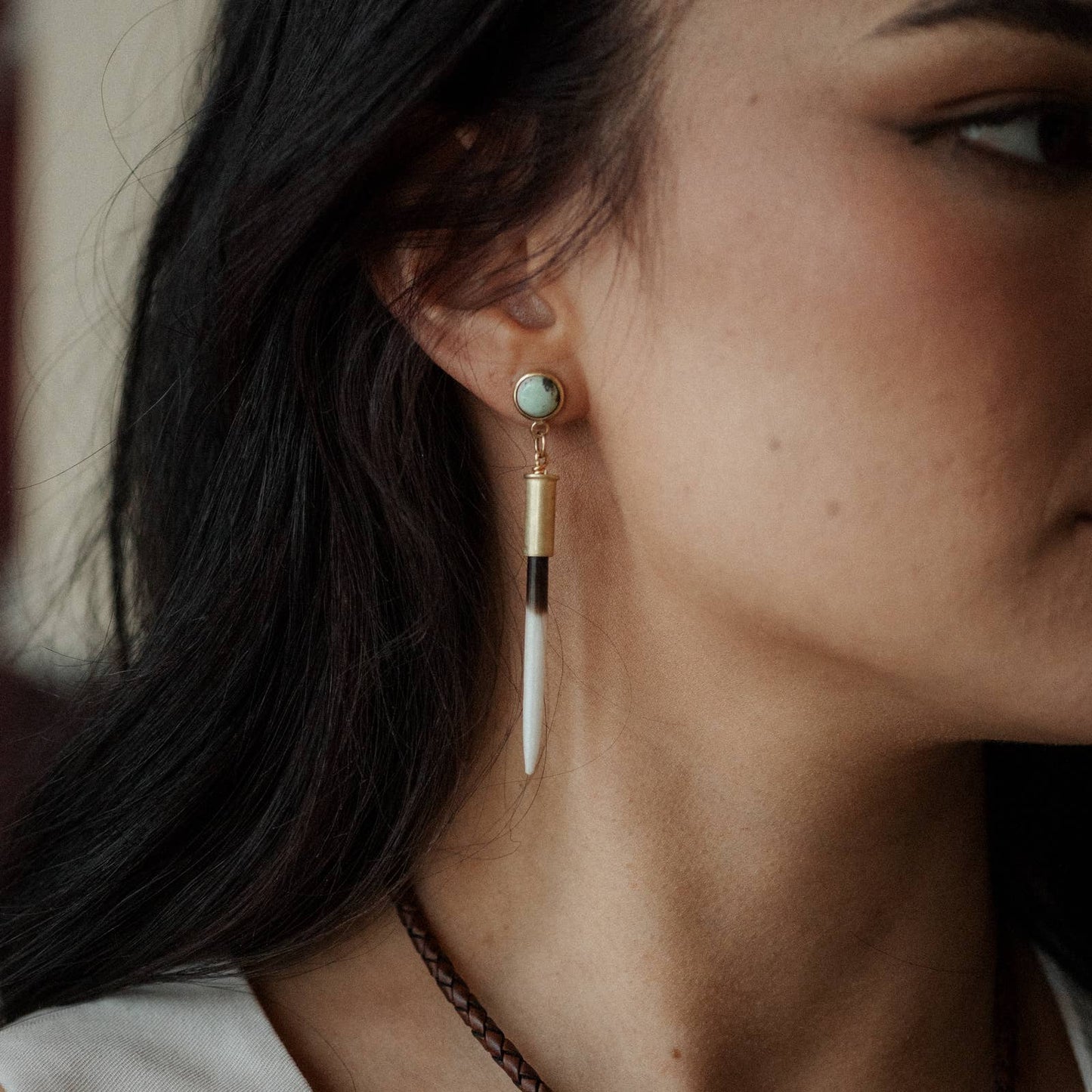 Quill Studs - Turquoise Variant