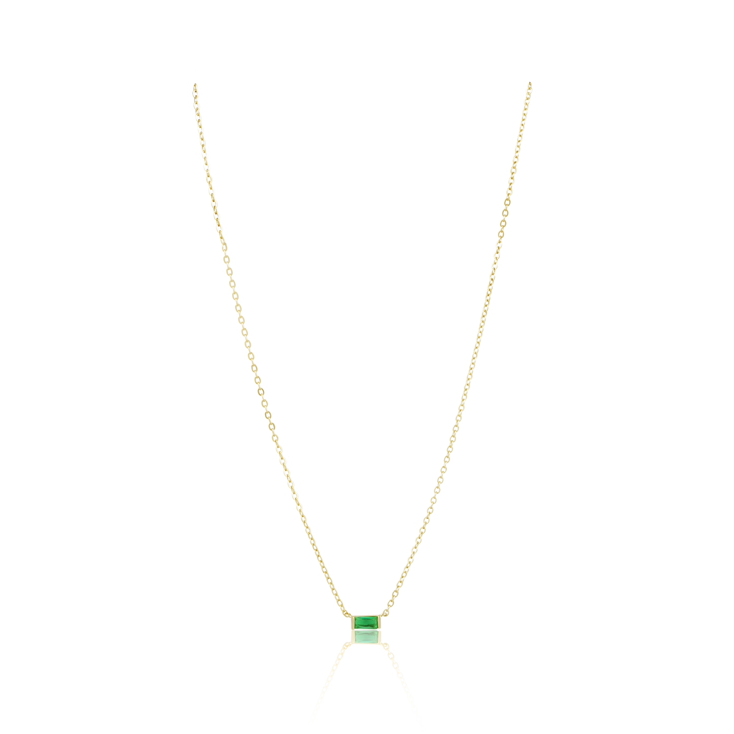 Emerald Willow Necklace-