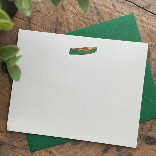 Canoe Notecard