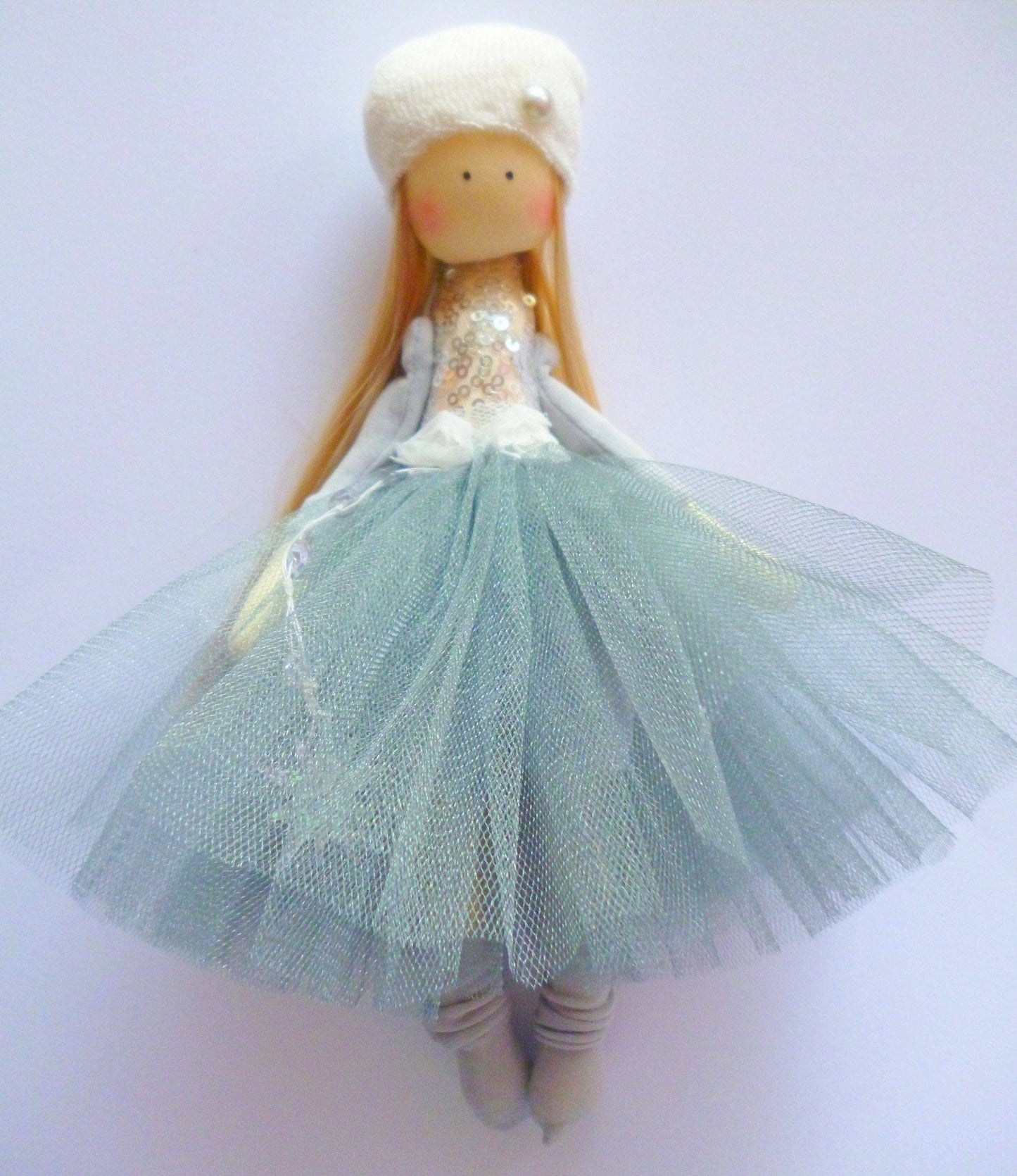 Princess Elsa- Handmade Ukrainian Doll