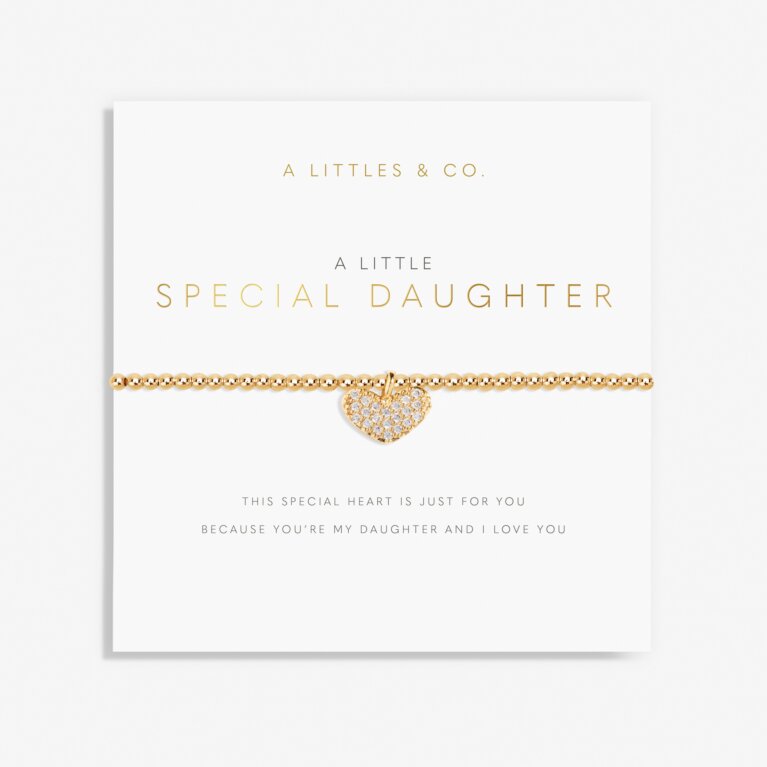 Special Daughter Gold Bracelet