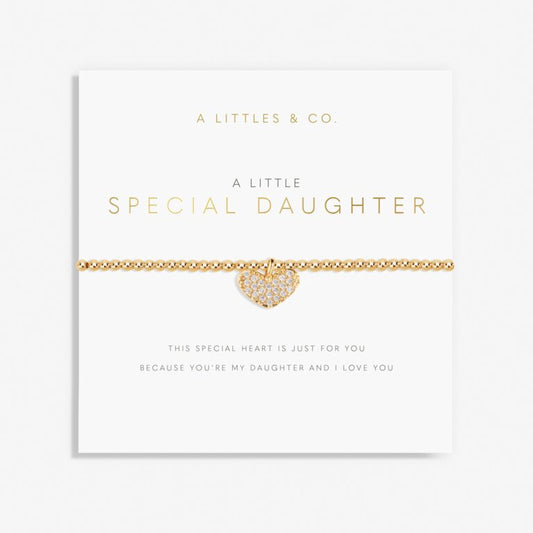 Special Daughter Gold Bracelet