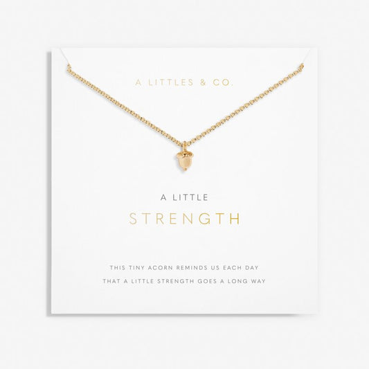 Strength Gold Necklace