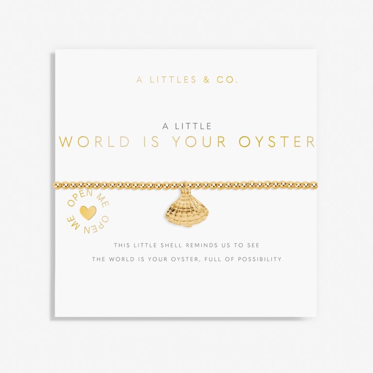 World is Your Oyster Bracelet