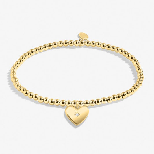 First My Mom Forever My Friend Gold Tone Bracelet