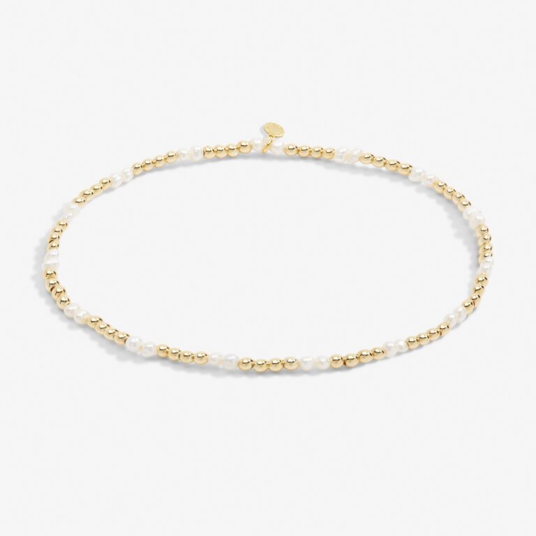 Anklet Pearl Gold Tone